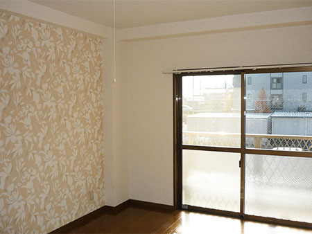 天井、壁クロス張替え