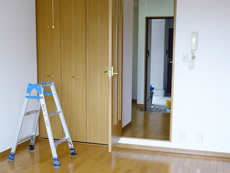 壁クロス張替え