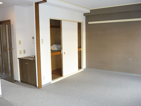 タイルカーペット施工　完成