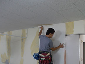 クロス張替えの流れ