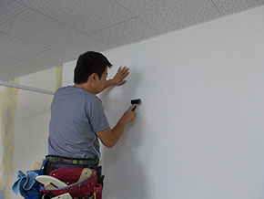 クロス張替えの流れ