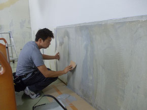 クロス張替えの流れ