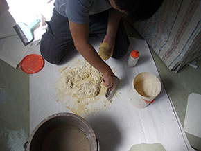 クロス張替えの流れ