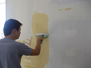 クロス張替えの流れ