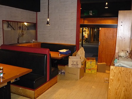 美容室の店舗改装工事