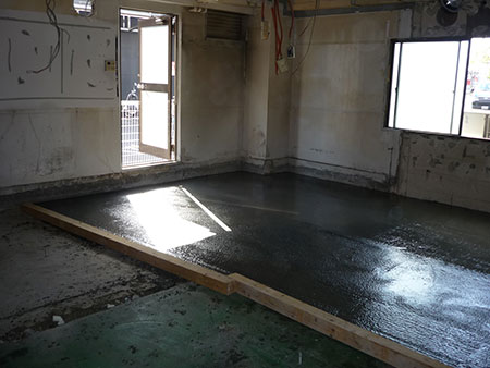 美容室の店舗改装工事